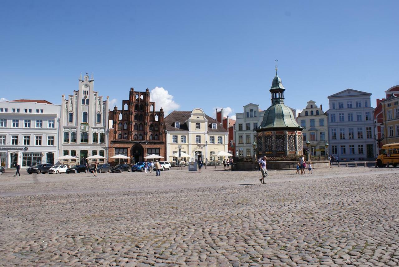 Strandgut Mit Balkon & Parkplatz - Abc201 By Abcwismar Wismar Exterior foto
