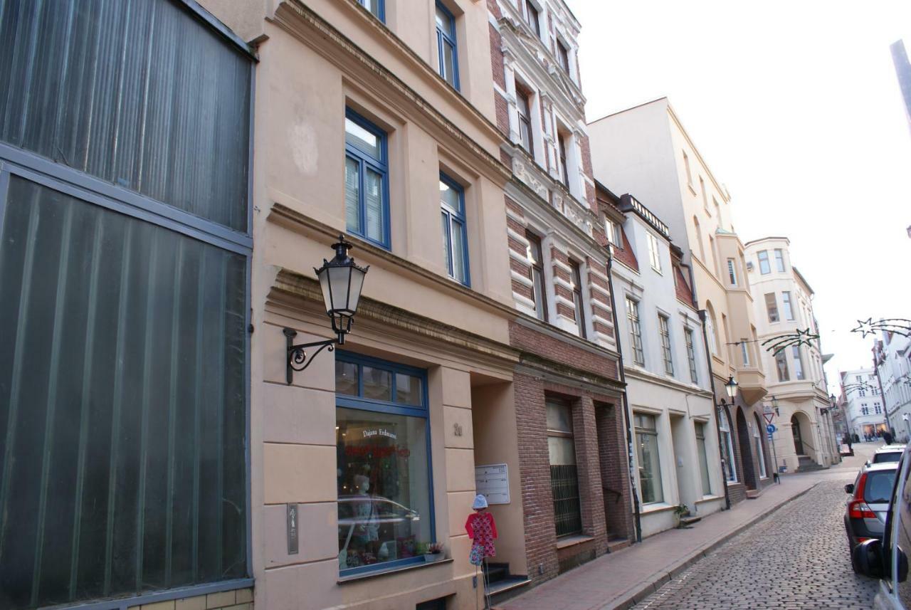 Strandgut Mit Balkon & Parkplatz - Abc201 By Abcwismar Wismar Exterior foto