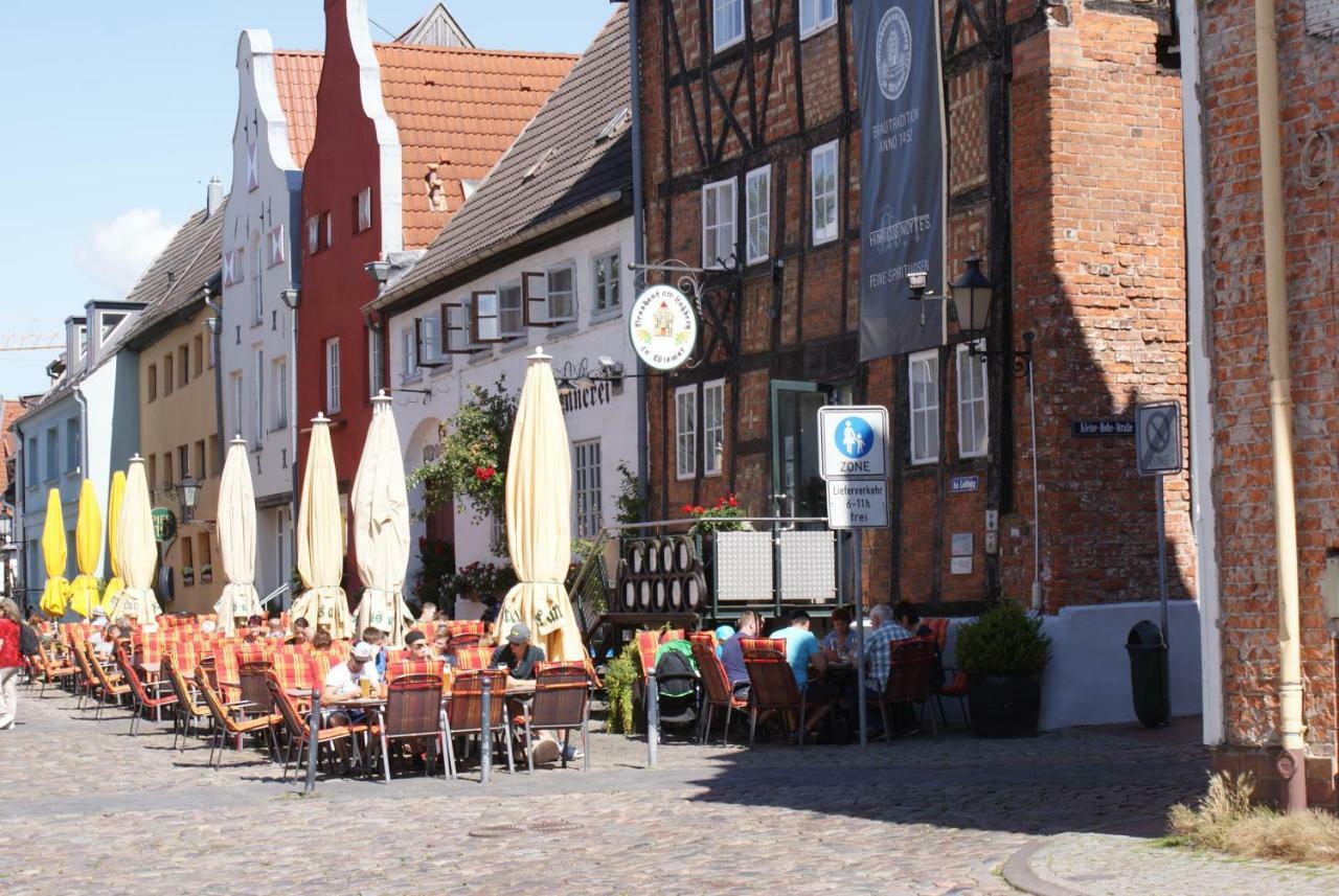 Strandgut Mit Balkon & Parkplatz - Abc201 By Abcwismar Wismar Exterior foto