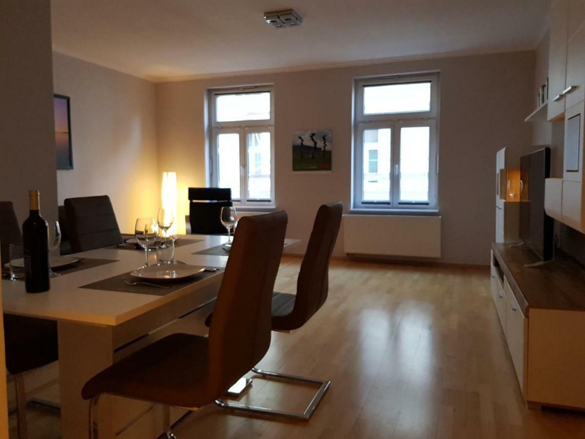 Strandgut Mit Balkon & Parkplatz - Abc201 By Abcwismar Wismar Exterior foto