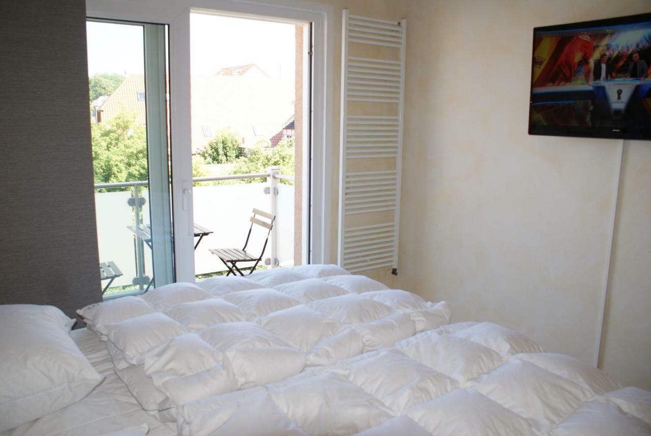 Strandgut Mit Balkon & Parkplatz - Abc201 By Abcwismar Wismar Exterior foto