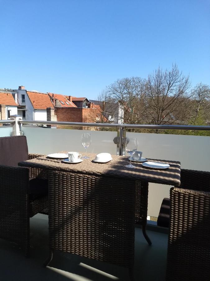 Strandgut Mit Balkon & Parkplatz - Abc201 By Abcwismar Wismar Exterior foto